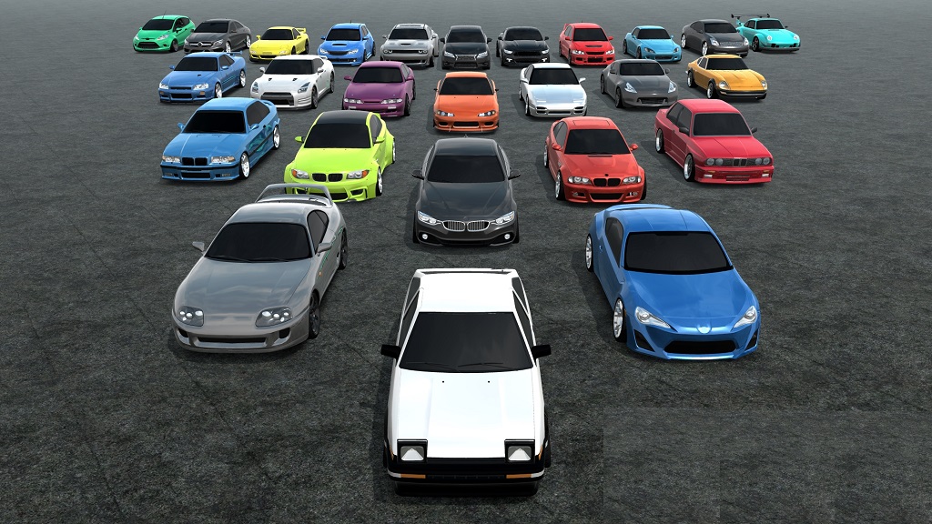 Drift Hunters Car Collection