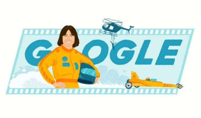 Google Doodle Celebrates Kitty O'Neil's Birthday