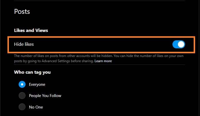 How to Hide Likes on Instagram
