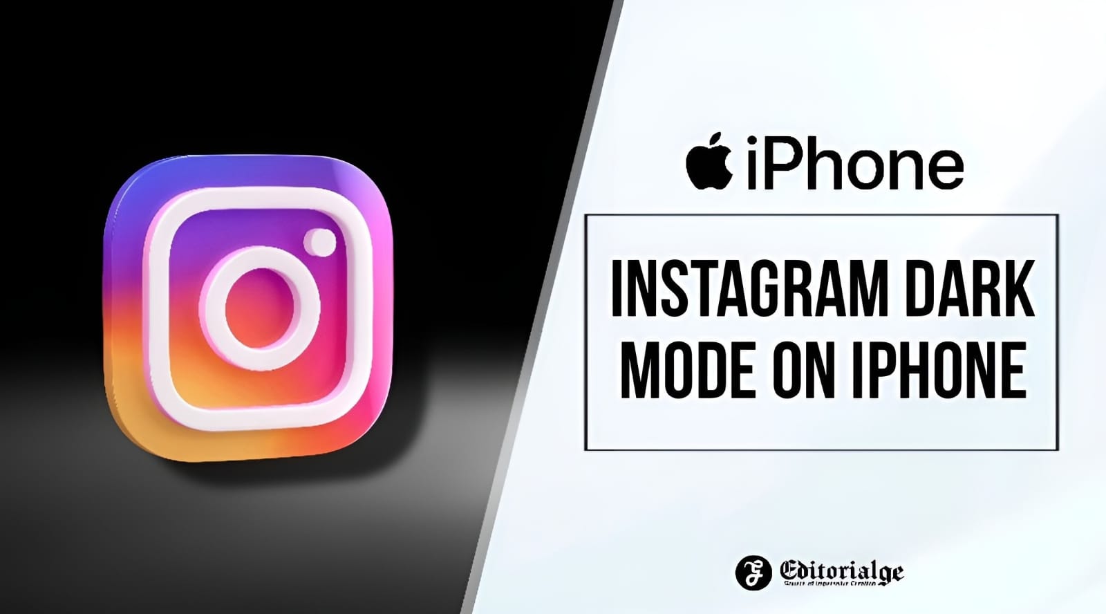 Instagram dark mode on iphone