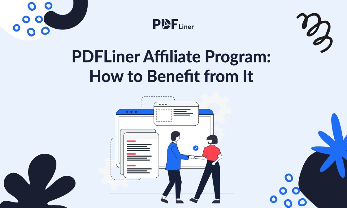 PDFLiner Affiliate Program Benefits