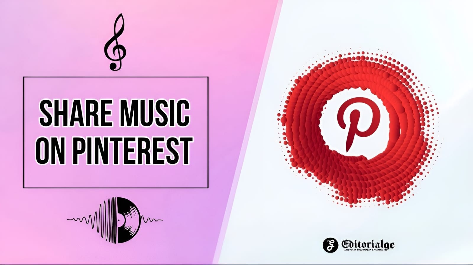Share music on pinterest