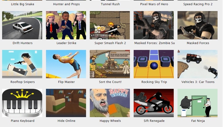 260 Best Unblocked Games 88 – Play and Enjoy Popular Games