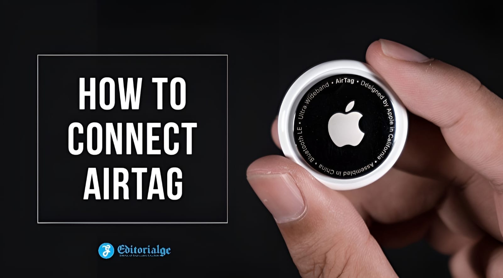 How to connect airtag