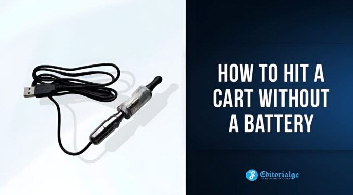 How to hit a cart without a battery