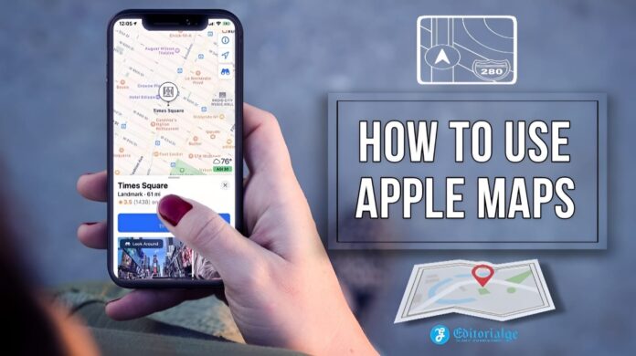How to use apple maps