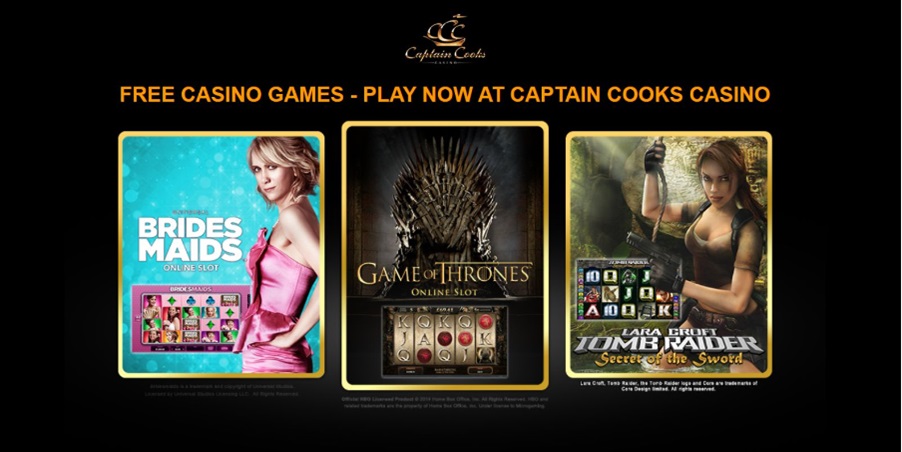 Most Popular Games at Captain Cooks Casino