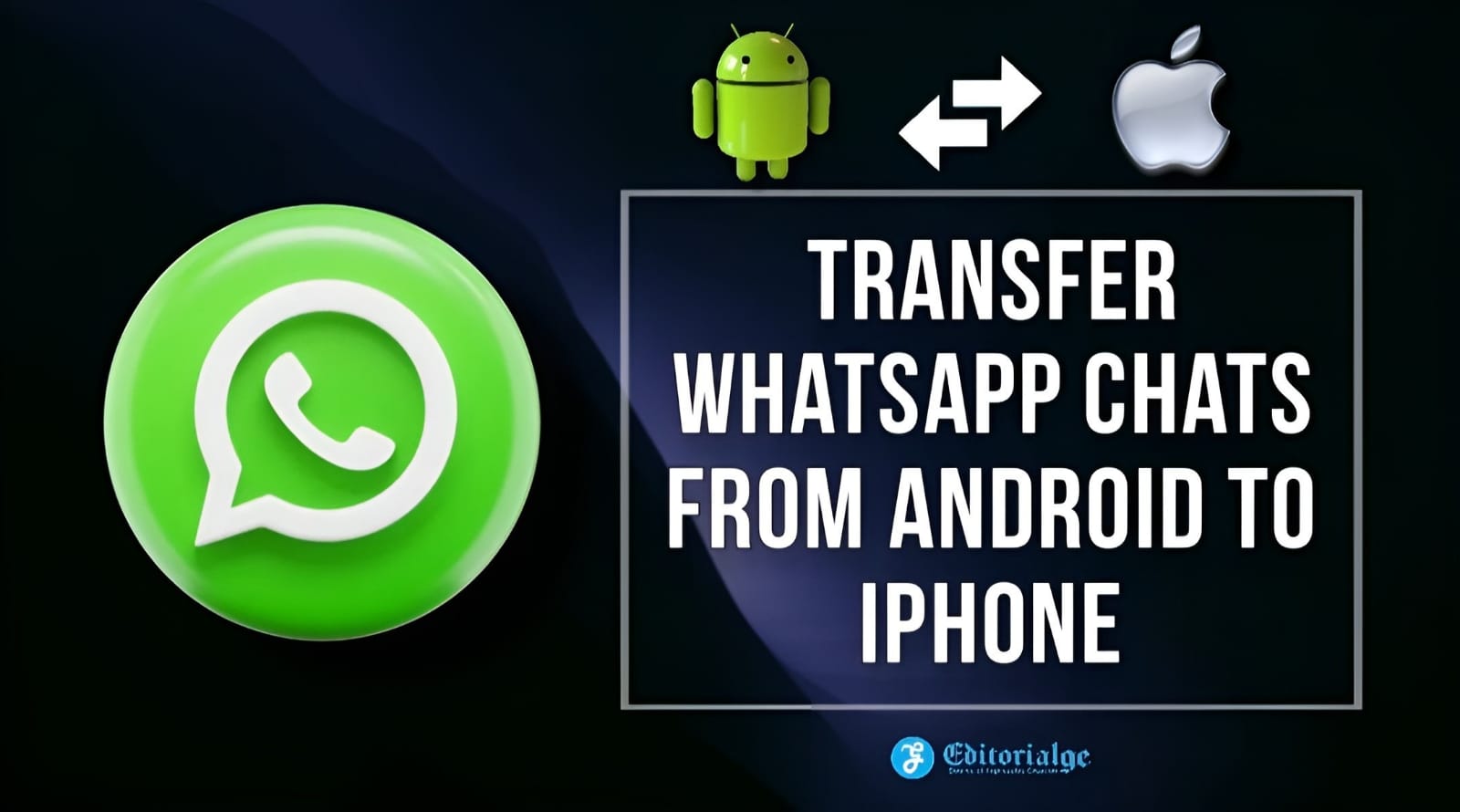Transfer WhatsApp Chats from Android to iPhone