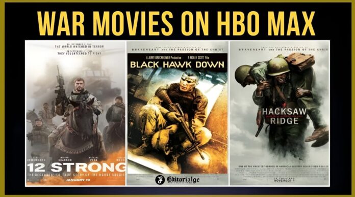 War movies on hbo max