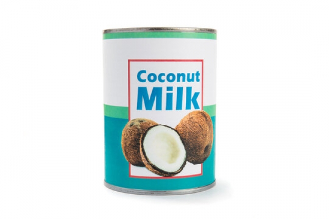 canned coconut milk