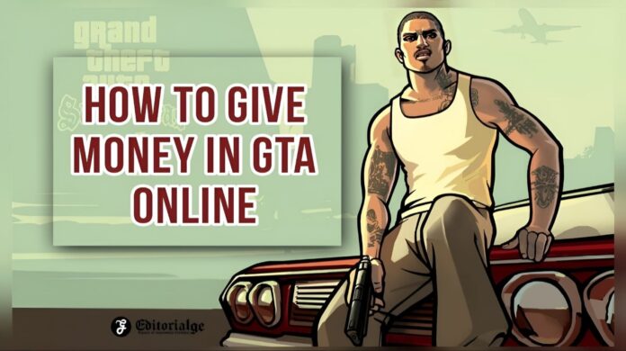 how to give money in gta online