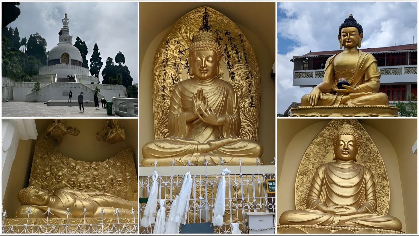 Great Buddha Monument in Darjeeling 