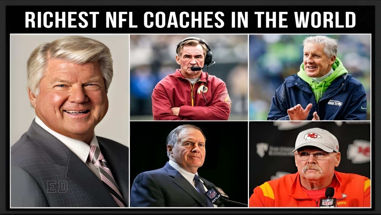 Richest NFL Coaches in the World