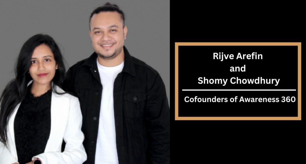 Rijve Arefin and Shomy Chowdhury