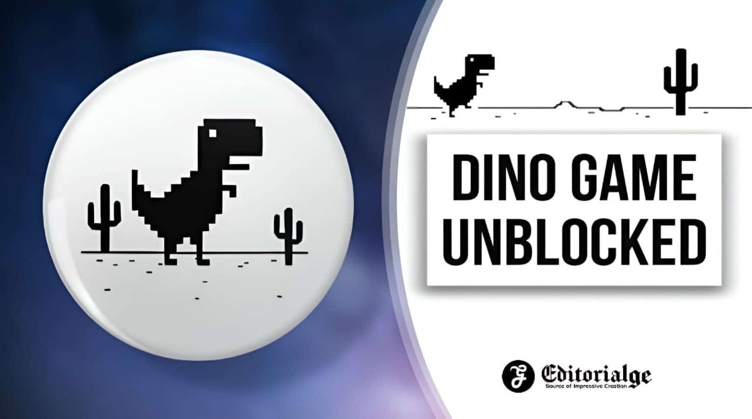 Dino Game Unblocked Play and Enjoy Google Dinosaur Game
