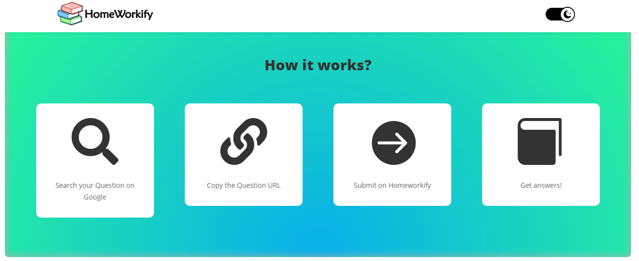 how homeworkify works