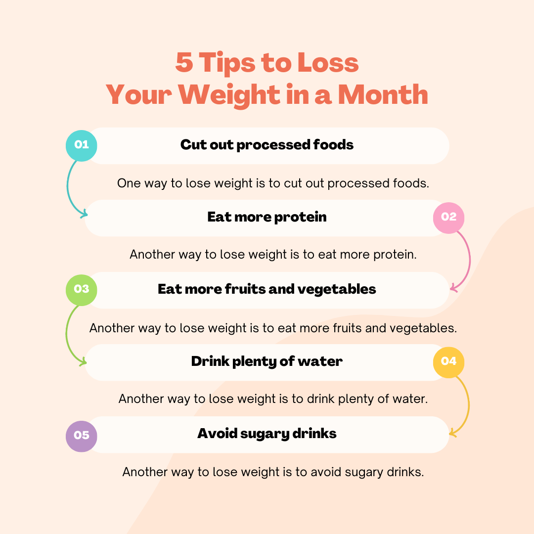 tips to lose weight