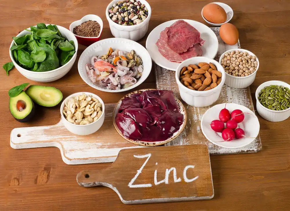 foods rich in zinc