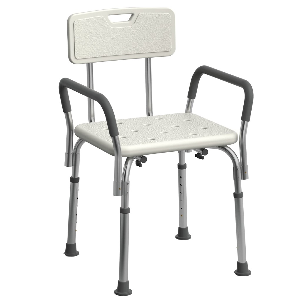 Best Height-Adjustable Seat: Medline Shower Chair