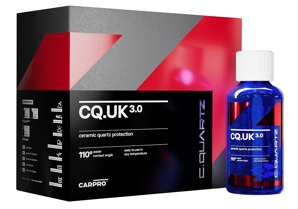 CARPRO CQUARTZ UK 3.0_50ml Kit - Ceramic Coating Finish