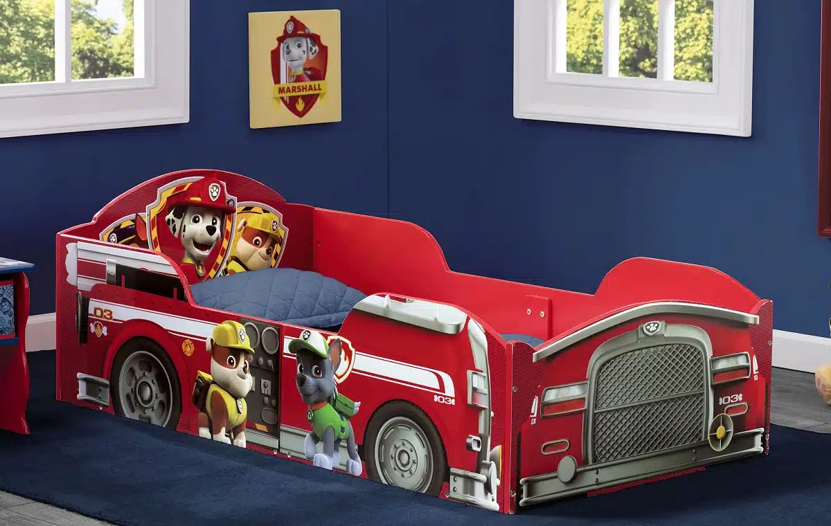 Delta Children Nick Jr. PAW Patrol Wood Toddler Bed