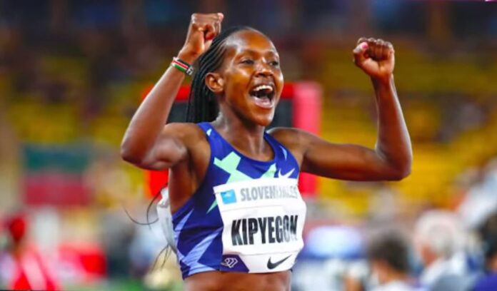 Faith Kipyegon 1500m World Record