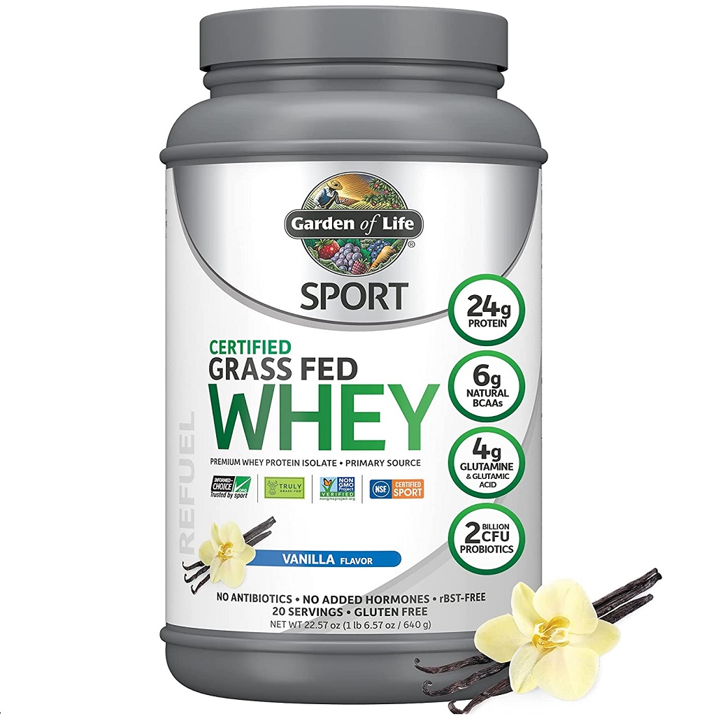 Garden of Life Sport Whey Protein Powder Vanilla