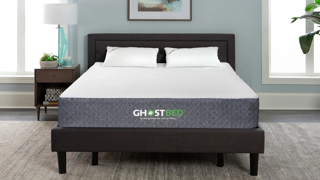 GhostBed Classic 11 Inch Cool Gel Memory Foam & Latex Mattress