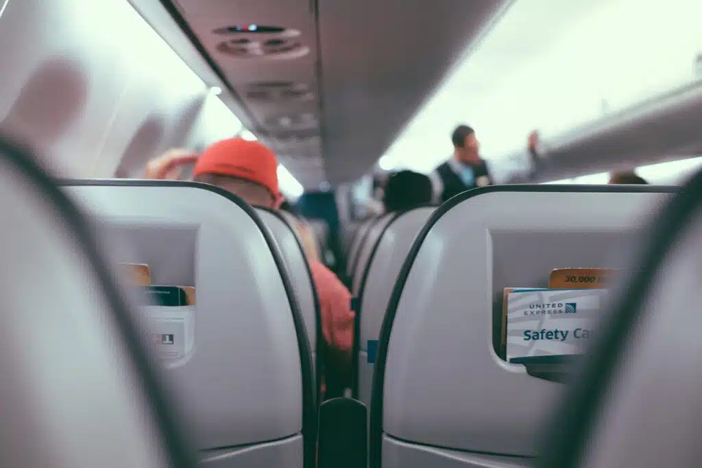Inside of the Plane