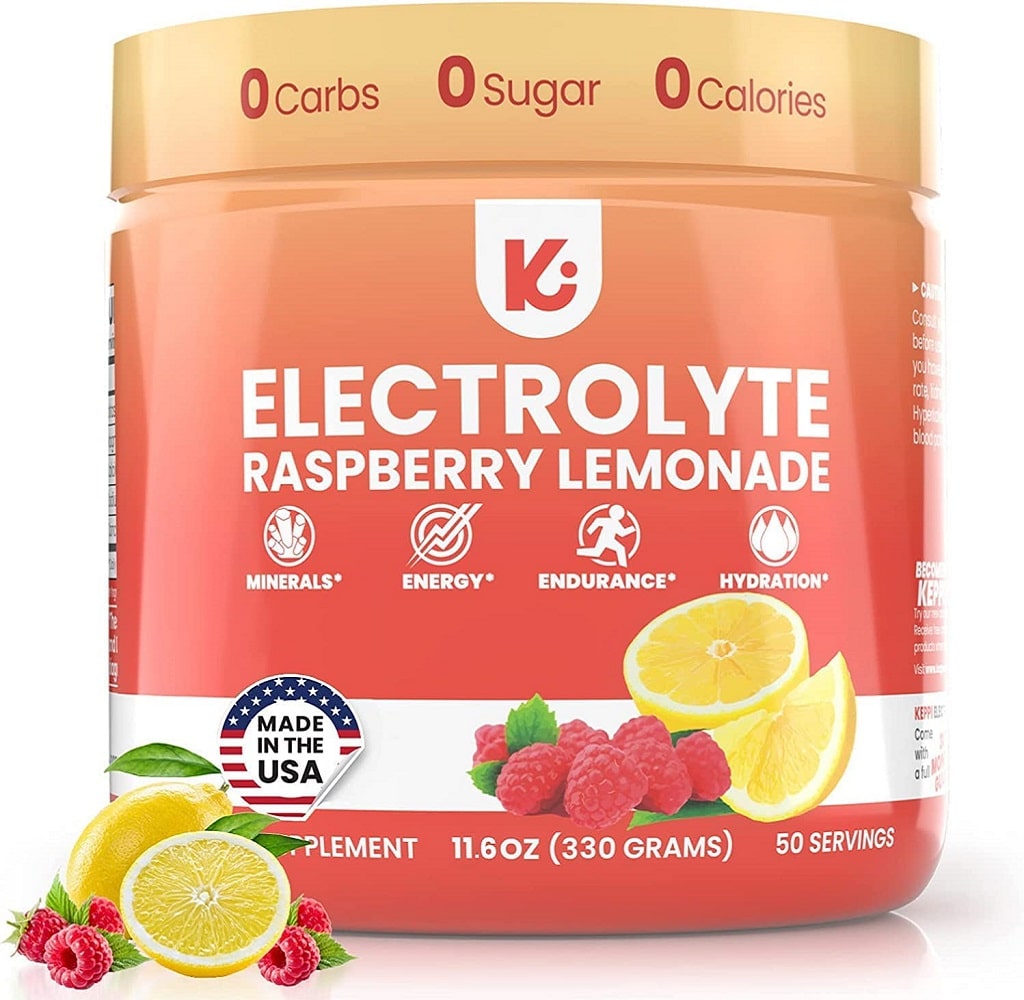 Keppi Keto Electrolytes Powder - No Sugar or Carbs