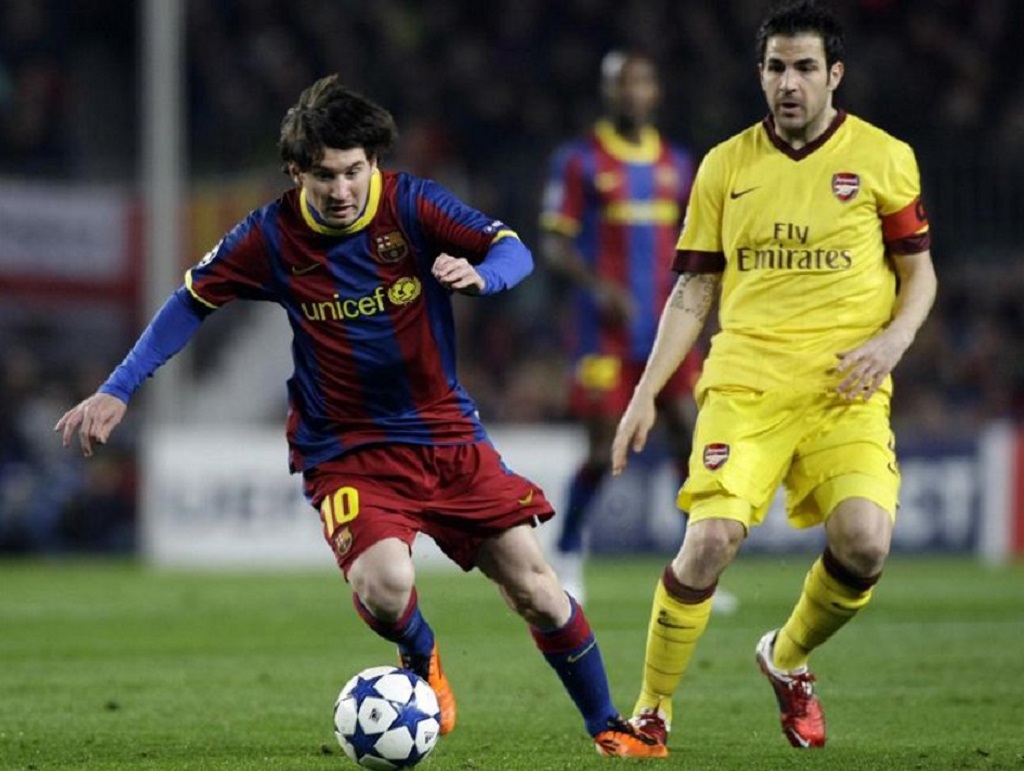 Lionel Messi’s Goal Against Arsenal