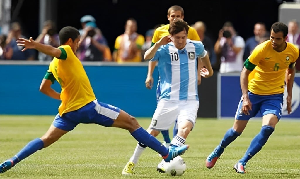 Lionel Messi’s Goal Against Brazil