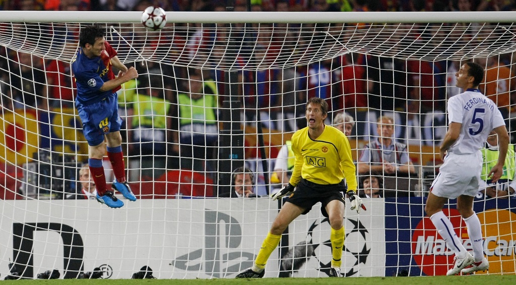 Lionel Messi’s Goal Against Manchester United ( 2009)