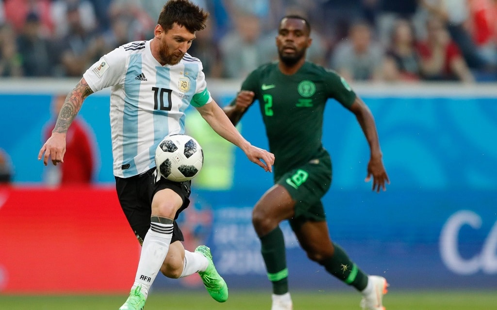 Lionel Messi’s Goal Against Nigeria