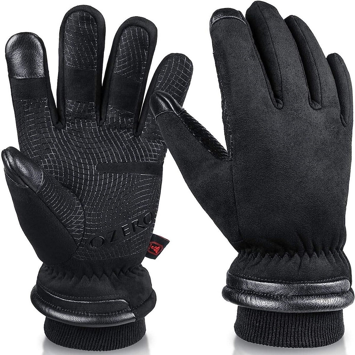 OZERO Winter Thermal Gloves Men Women