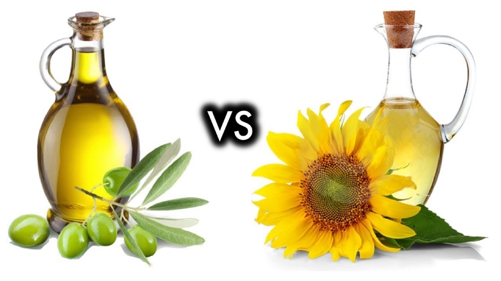 Olive Oil and Vegetable Oil