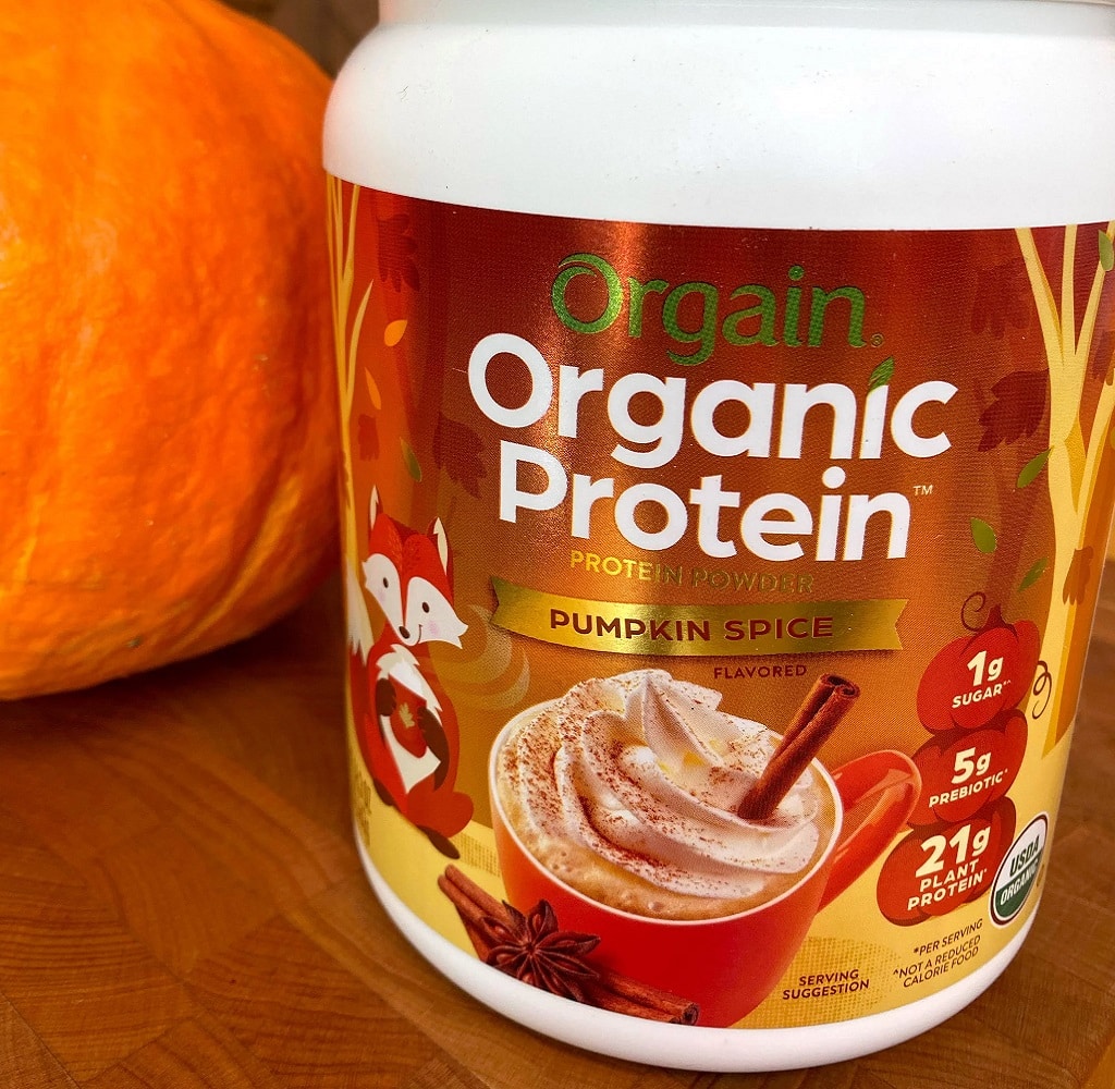 Orgain Organic Vegan Protein Powder, Pumpkin Spice
