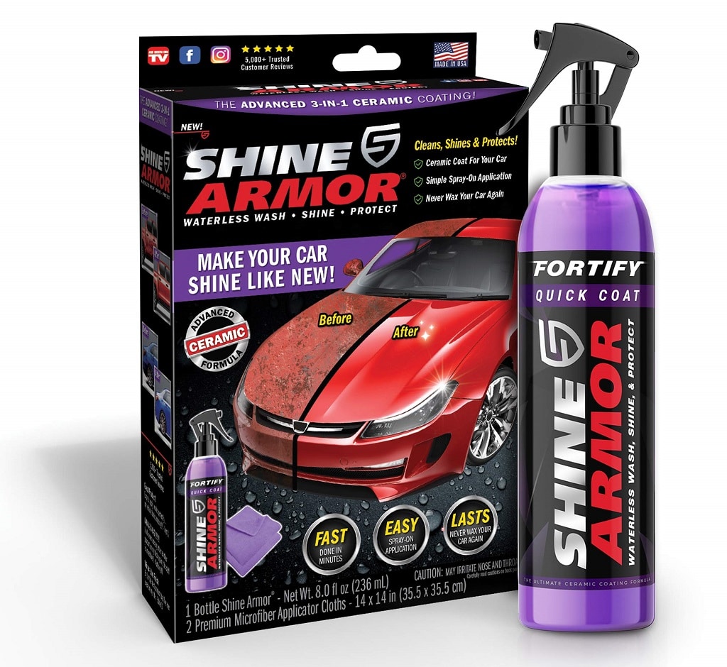 SHINE ARMOR Ceramic Coating Fortify Quick Coat