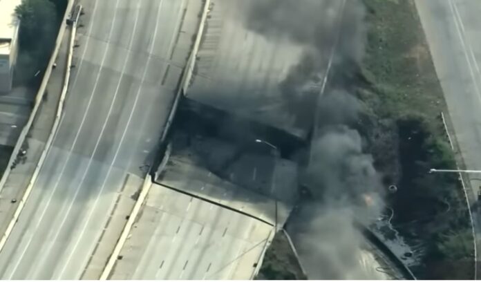 Tanker Truck Fire Causes Collapse Of Elevated Section Of Philadelphia I 95 Editorialge 2758