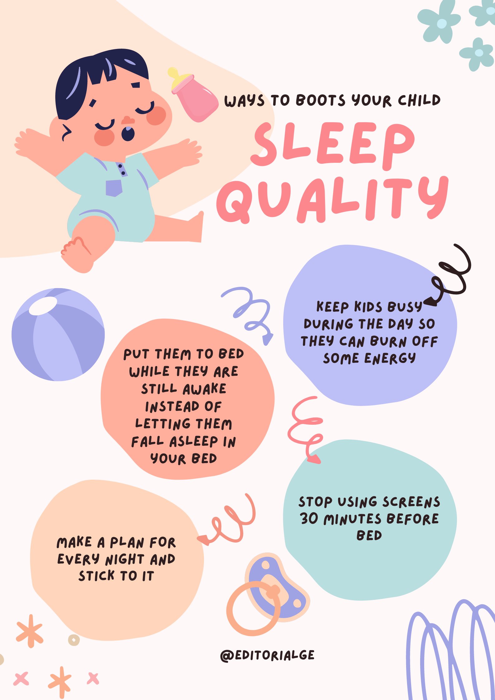 Ways to boost your child sleep quality