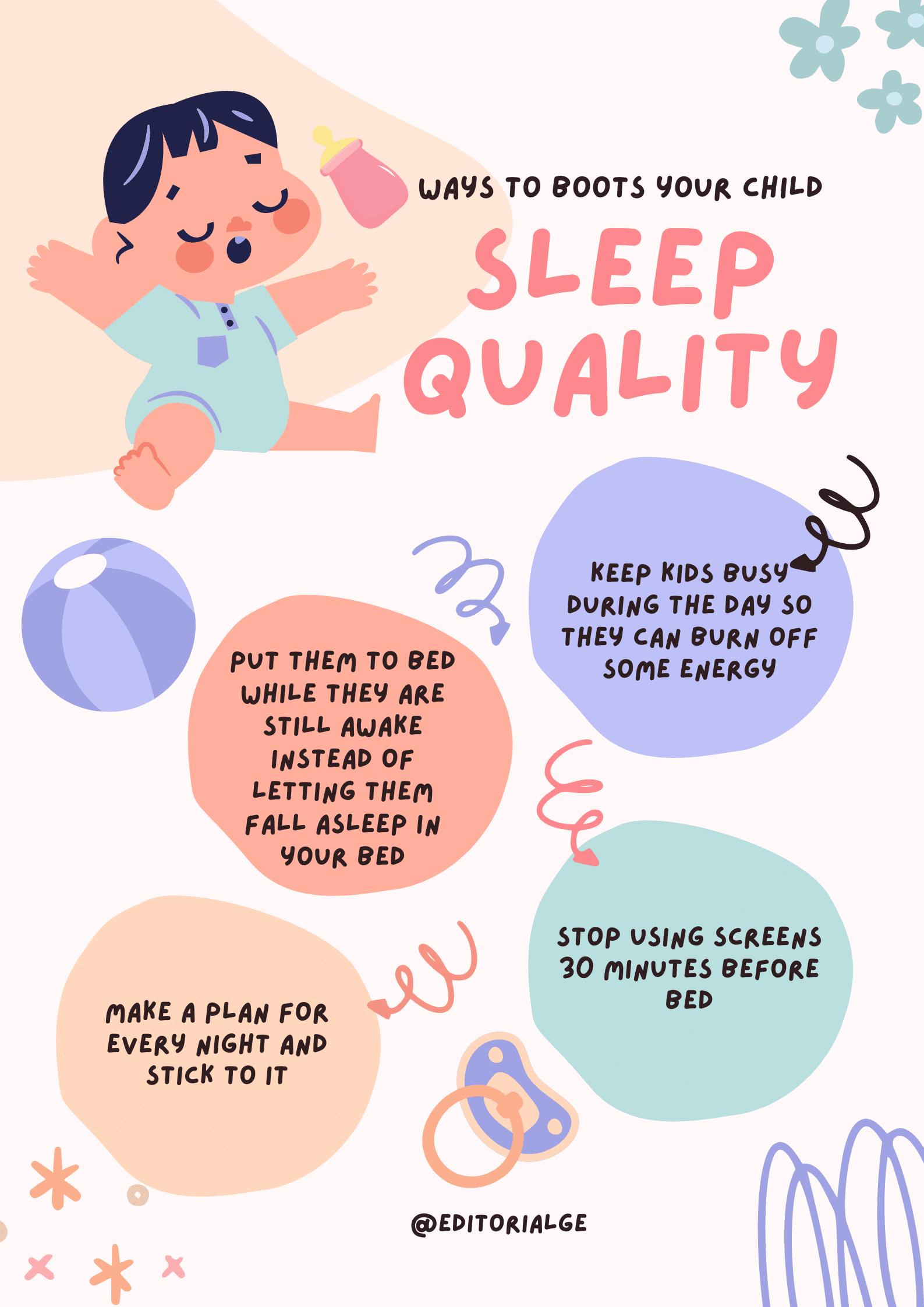 Ways to boost your child sleep quality