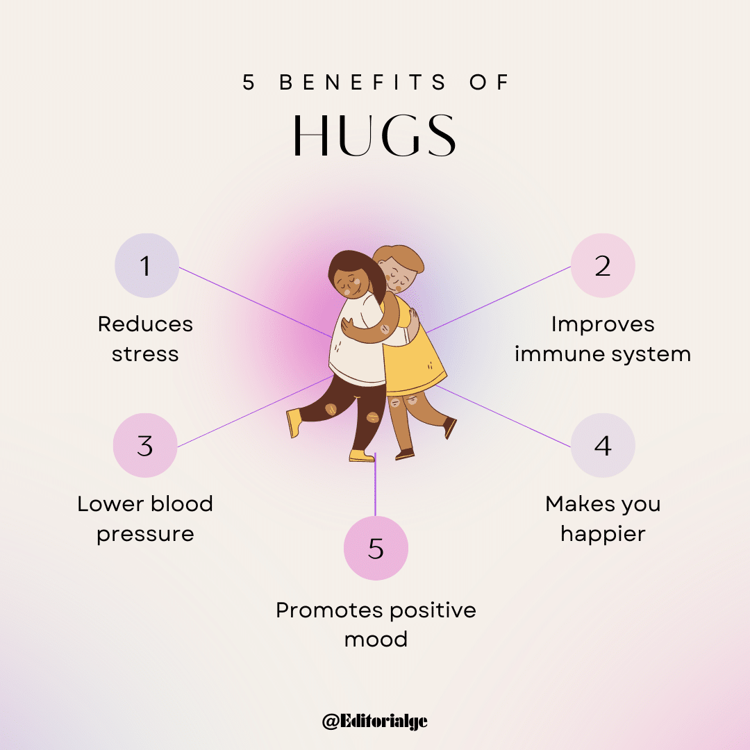 benefits of hugs