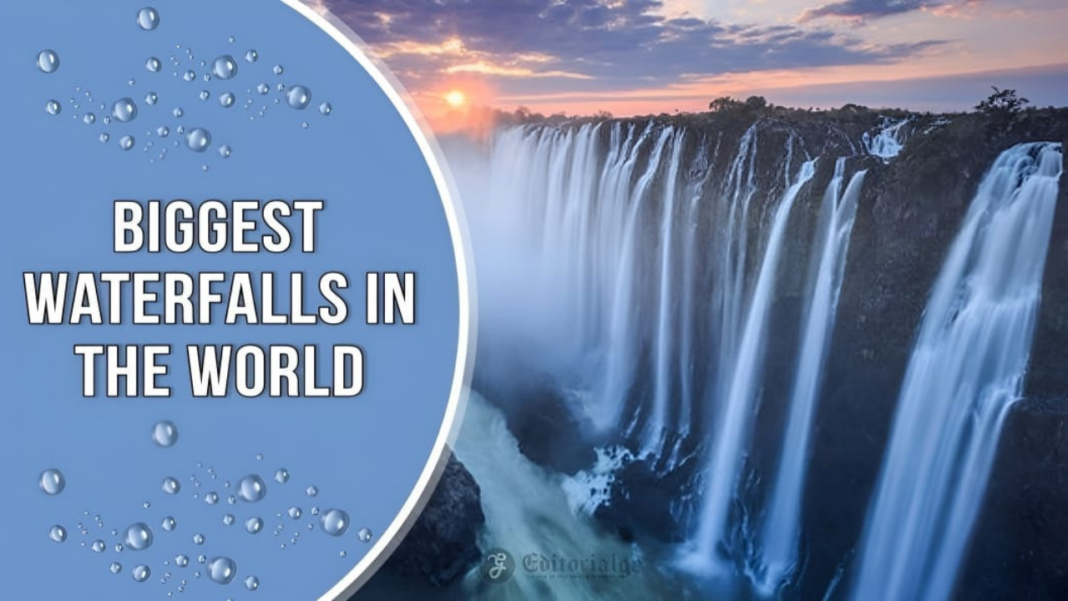 35 Biggest Waterfalls in the World Explore the World Editorialge