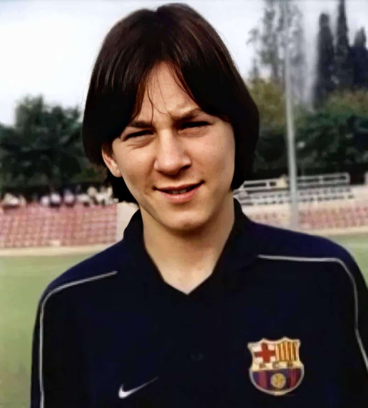 lionel messi childhood image