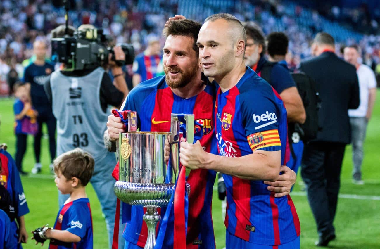 messi and iniesta