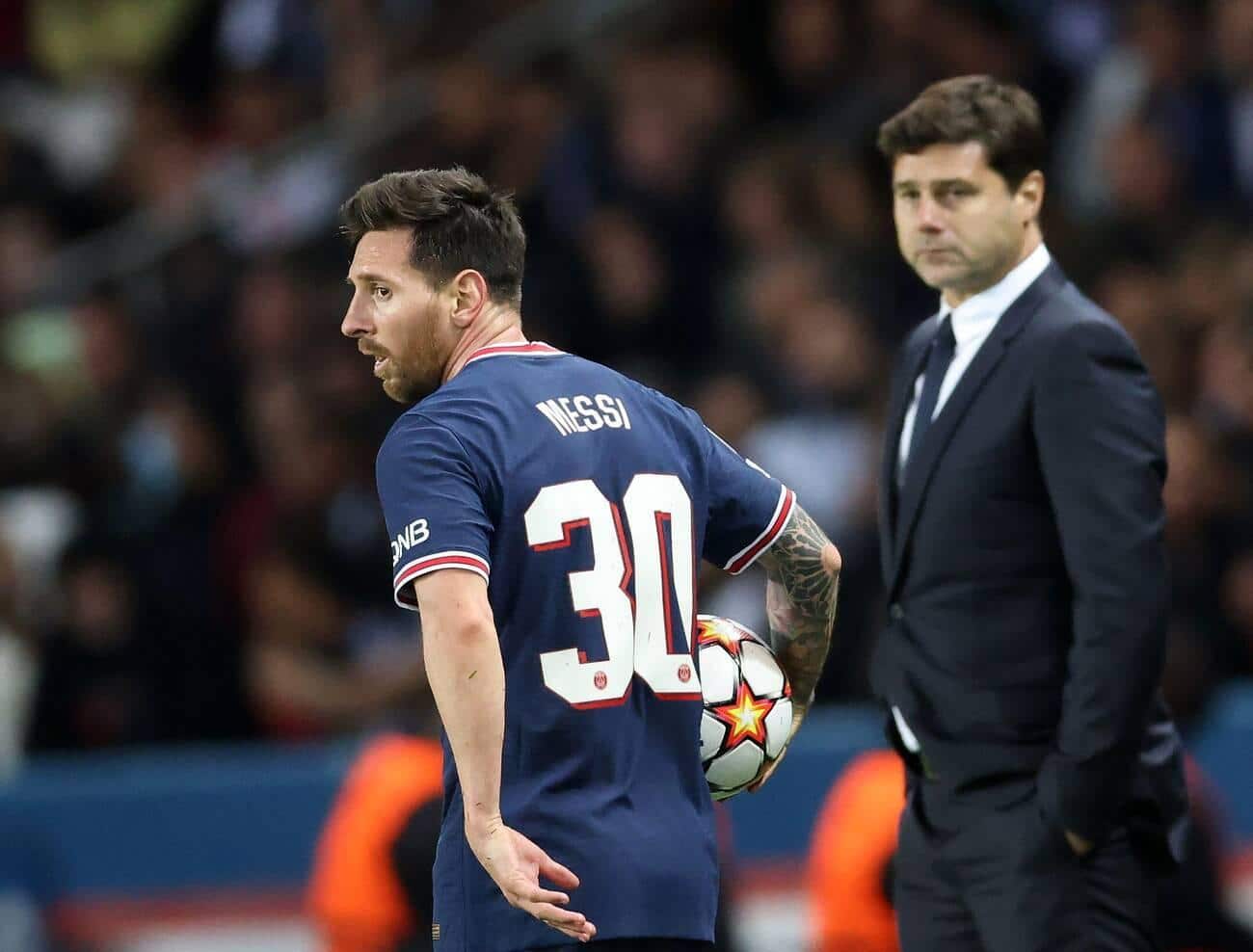 messi and pochettino