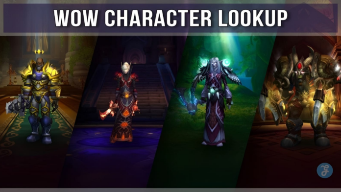 wow character lookup