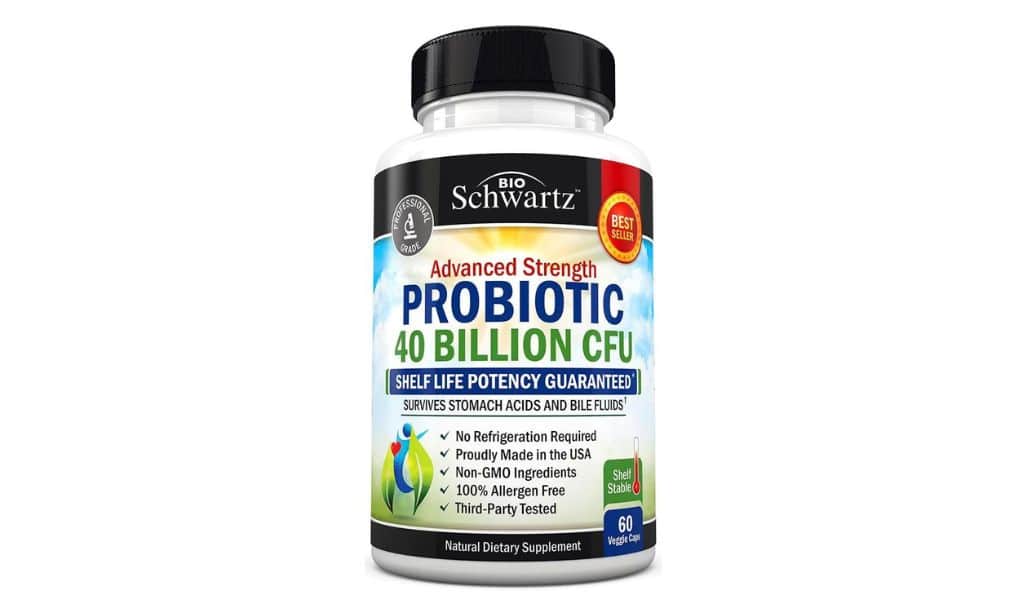 Daily Probiotic Supplement with 40 Billion CFU
