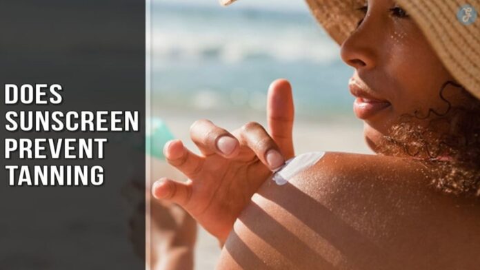 Does sunscreen prevent tanning