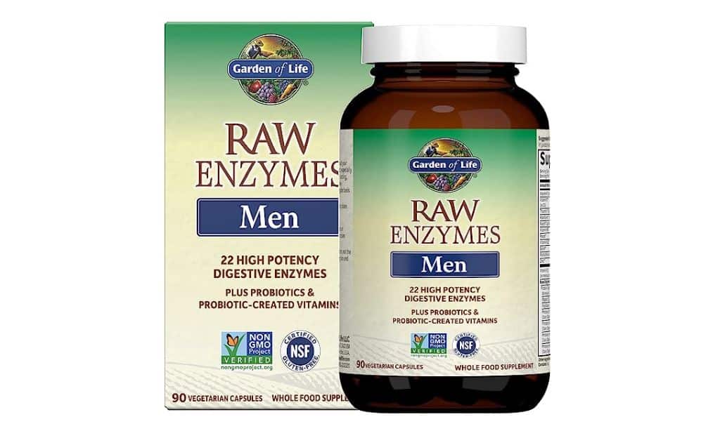 Garden of Life Raw Probiotic Supplement for Men Over 50